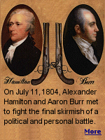 Alexander Hamilton was the most celebrated casualty of the dueling ethic, but there were many more who paid the ultimate price .